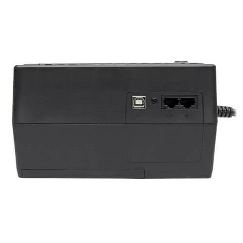 No-Break TRIPP-LITE INTERNET550U - Capacidad 550VA/300W Color Negro - Protección de Línea de Datos y PC - Confiabilidad Diaria