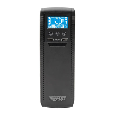 UPS Interactivo TRIPP-LITE ECO1300LCD - Capacidad 1300VA/720W 120V con Respaldo de 7 Horas - Pantalla de Control Digital - Ahorro de Energía