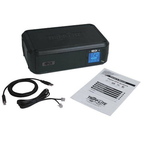No-Break TRIPP-LITE 1000VA/500W - Autonomía de Respaldo de Hasta 16 Horas - Ideal para Computadoras de Oficina - Protección Robusta