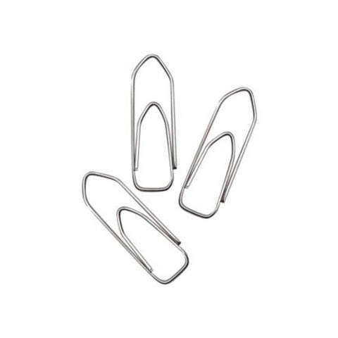 Clip Rectangular Nextep Niquelado #2 28Mm Paquete C/10 Clips Ne-042B