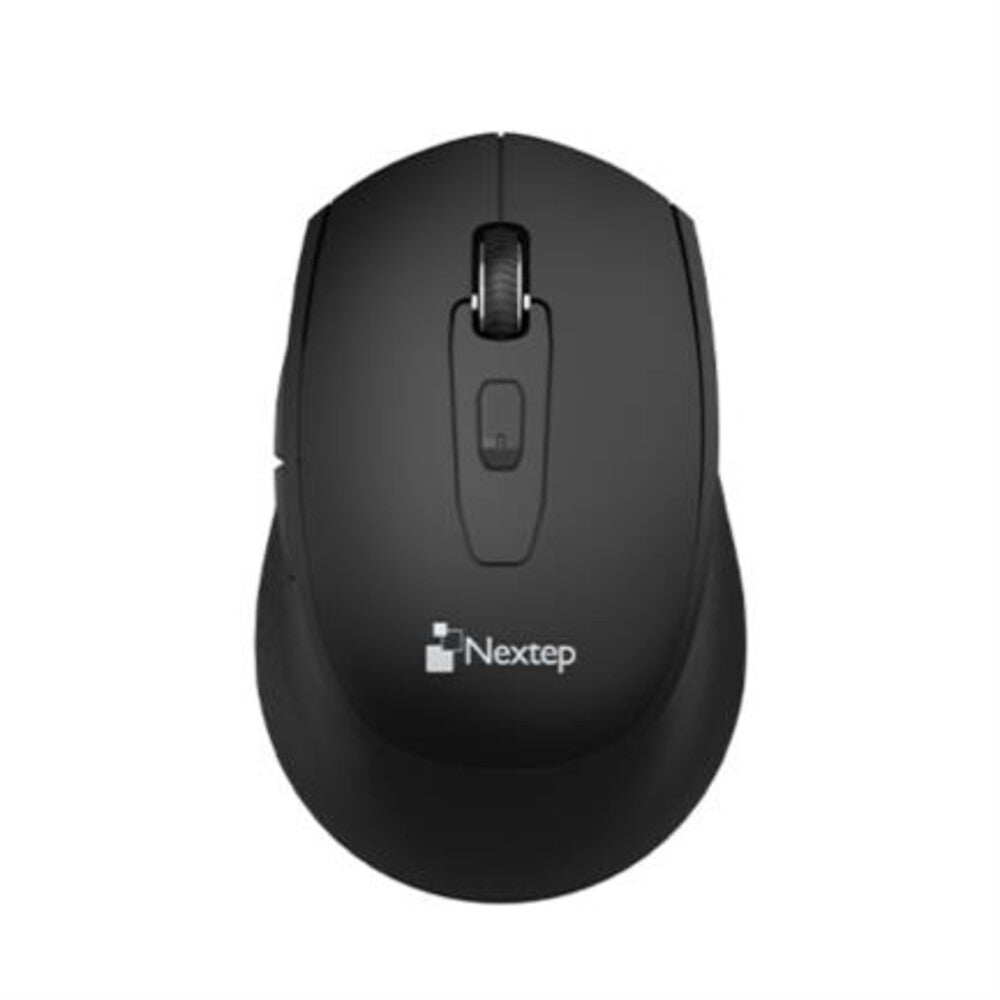 Mouse Nextep Ne-410X Inalámbrico Bt 1600Dpi Con Batería Color Negro