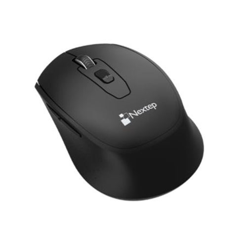 Mouse Nextep Ne-410X Inalámbrico Bt 1600Dpi Con Batería Color Negro