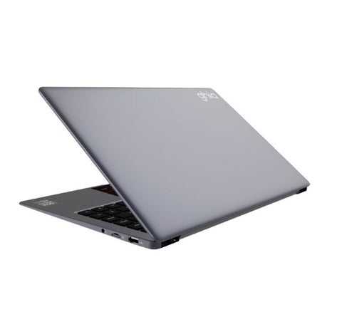 Laptop Ghia Libero 14" HD Gris con Intel Celeron 4GB RAM SSD 128GB - Perfecta para Estudiantes y Tareas - Ligera