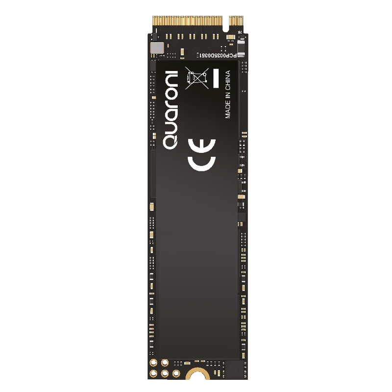 SSD M.2 NVME QUARONI. 1TB PCIe 3.0 x 4. Lectura 3400mb/s, Escritura 3000mb/s. Modelo MN2XB
