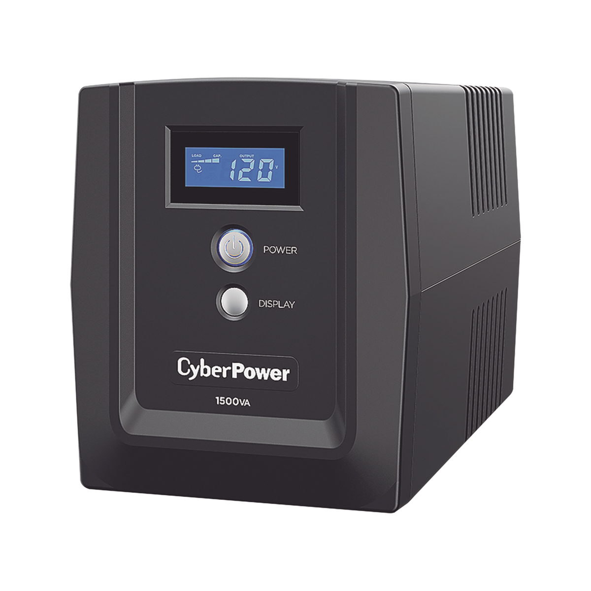 No Break CyberPower OM1500ATLCDa 1500VA/900W UPS Interactivo Torre 8 Contactos Protección Energía con Pantalla LCD