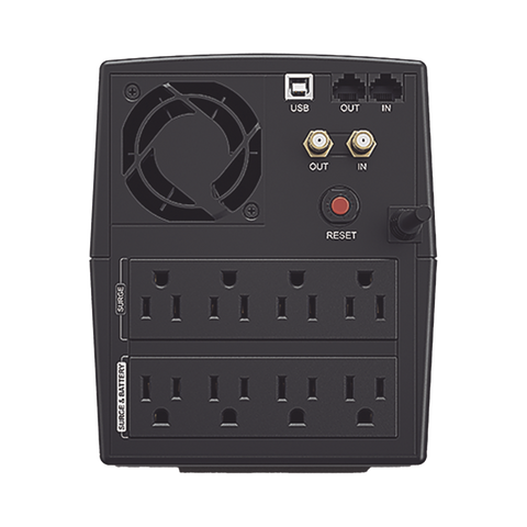 No Break CyberPower OM1500ATLCDa 1500VA/900W UPS Interactivo Torre 8 Contactos Protección Energía con Pantalla LCD
