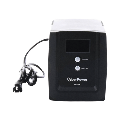 No Break CyberPower OM1500ATLCDa 1500VA/900W UPS Interactivo Torre 8 Contactos Protección Energía con Pantalla LCD