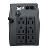 No Break Upsvica Óptima K 1000VA/500W con 6 Tomas NEMA5-15R y Protección RJ11 - (Optima K)