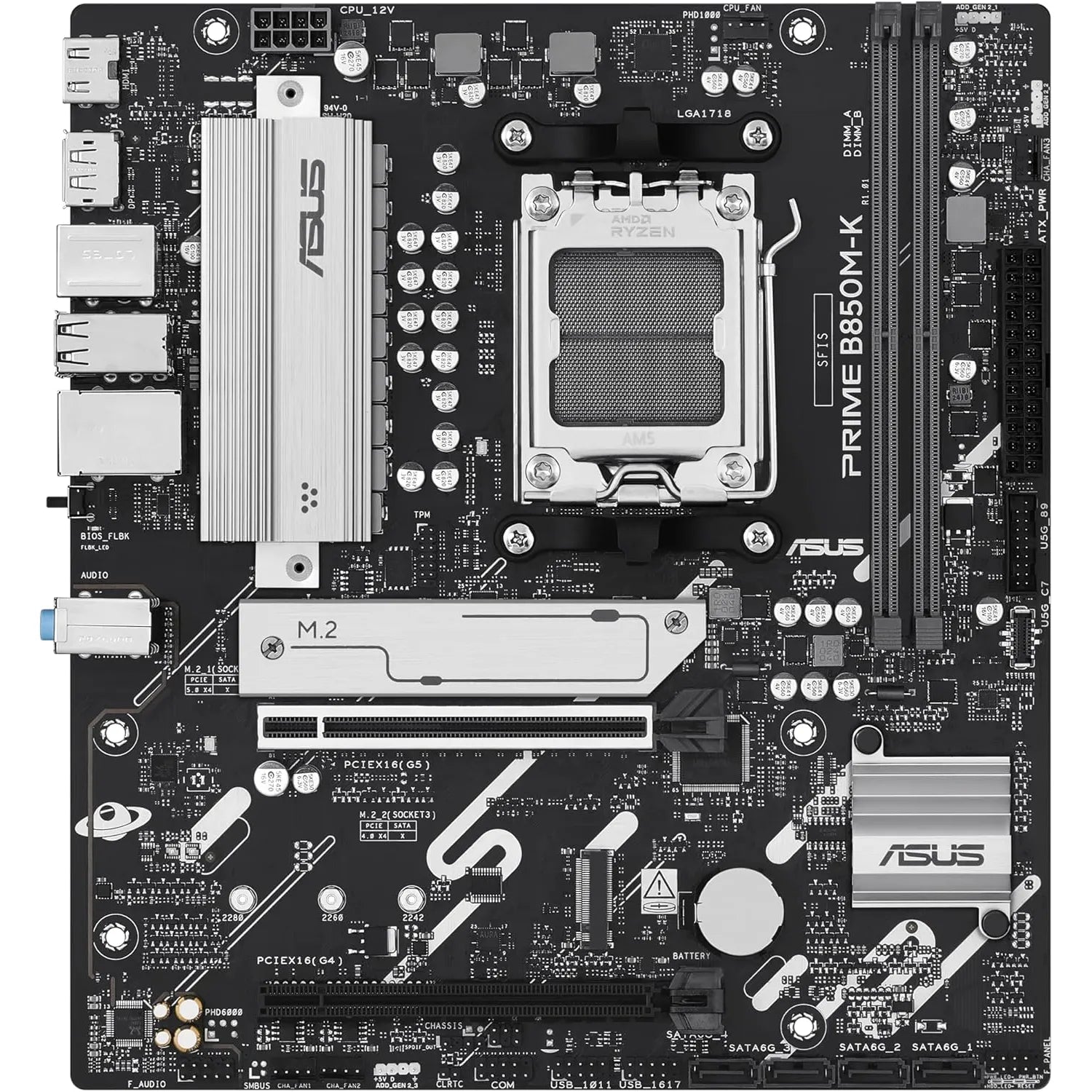 Tarjeta Madre Asus Prime B850M-K Matx/2Xddr5/1Xhdmi/1Xdp/Am5