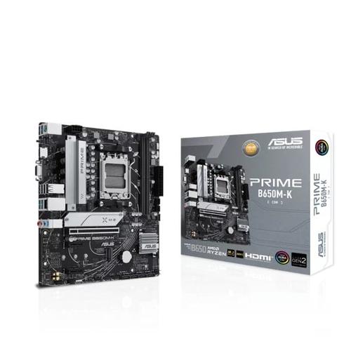 Tarjeta Madre Asus Prime B650M-K Am5 Ddr5/Matx/M.2/Vga/Hdmi/Pcie 4