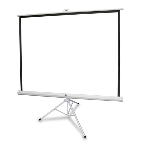 Pantalla Proyeccion Qian Diban Qpd-69601 Tripie 84" Blanca Mate