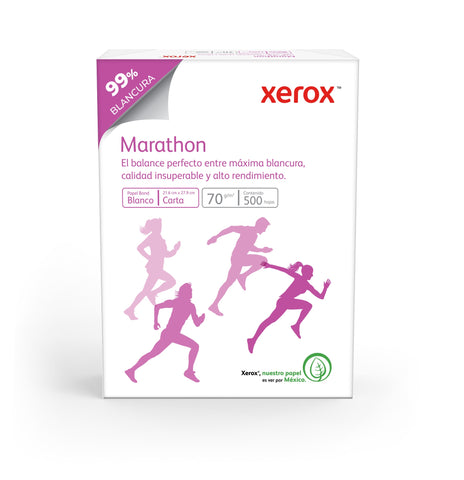 Papel Xerox Marathon Tamaño Carta 99% Blancura