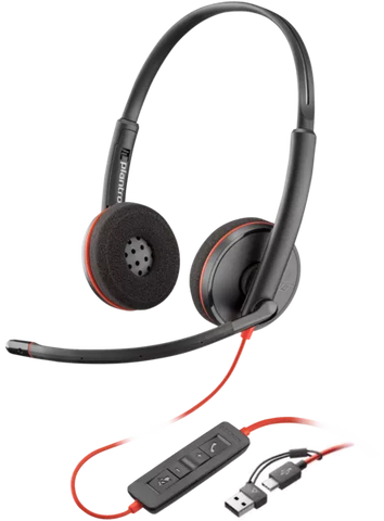 Poly Diadema Blackwire 3220 Usb-C Headset (8X228A6)