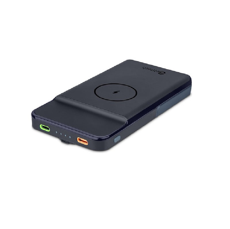 Power Bank Getttech 10000mAh Inalámbrico Batería Portátil 15W, USB Con Lightning Cargador Portátil Magnético Carga Rápida Compatible con iPhone