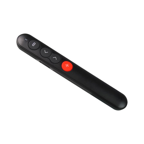 Presentador Vorago Apuntador Laser Inalambrico Usb Slim Negro Lasp-305