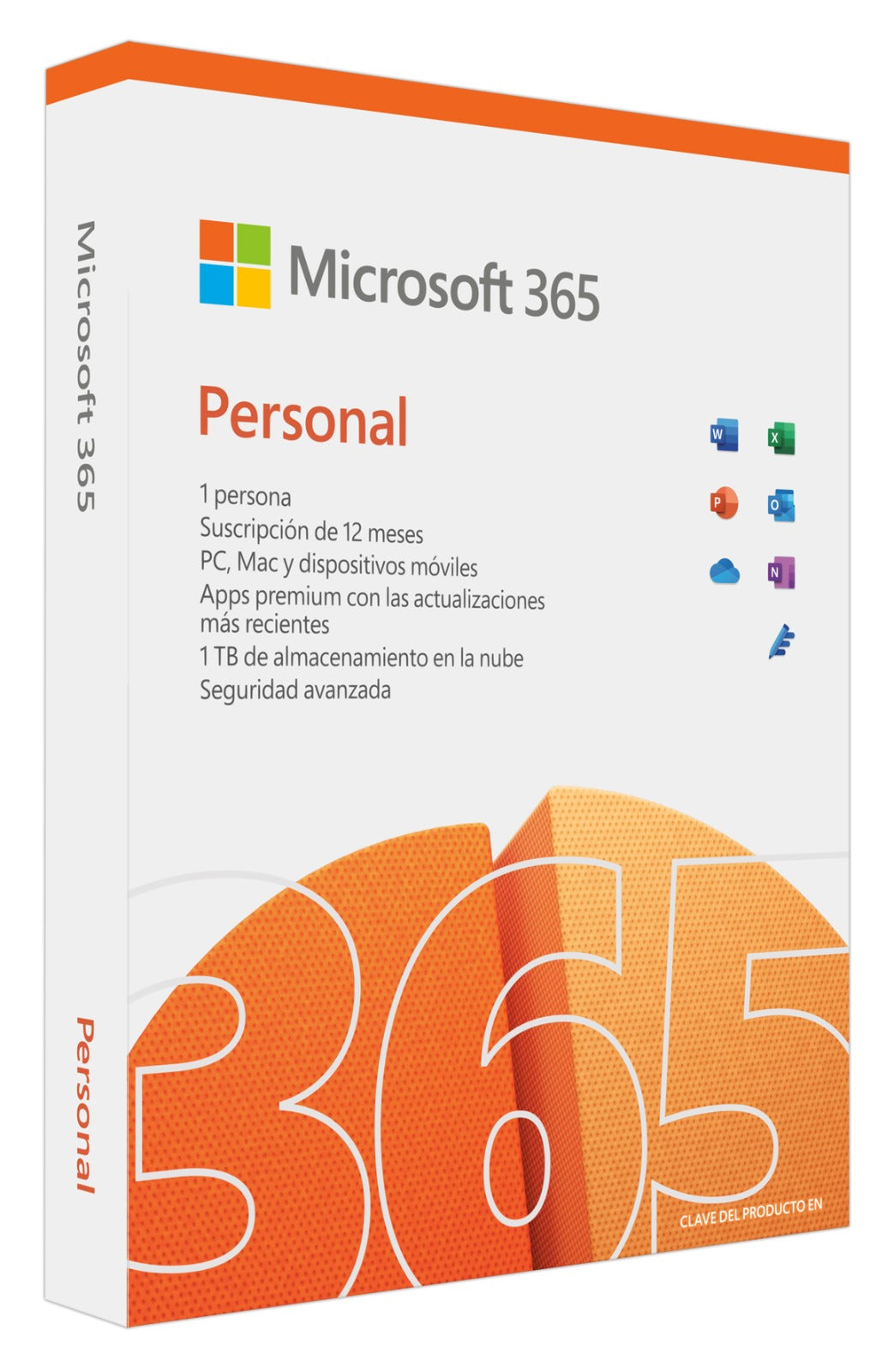 Microsoft 365 Personal Fpp (Qq2-01765) (1 año de Suscripción).