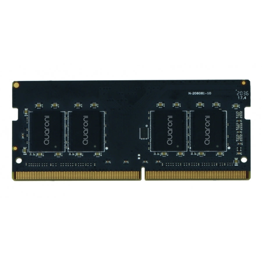 Memoria RAM Quaroni DDR4 16GB SODIMM para Laptop a 3200 MHz - Acelera tus Programas Pesados - Eficiente