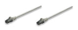 Cable de red Cat6 - UTP, RJ45 Macho / RJ45 Macho, 5 ft. (1.5 m), Color Gris, Contactos con baño de oro para una mejor conexión - 340380