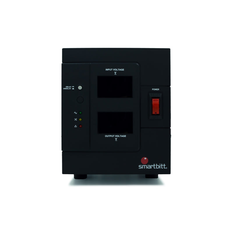 Regulador  SMARTBITT SBAVRC3000 - 4, Negro, 3000 VA, 2000 W