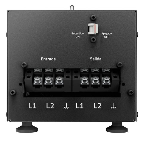 Regulador de Voltaje COMPLET X-POWER 2500 VA/2500W - Supresor de Picos 504J con 2 Contactos - Soporta Carga Pesada - Potencia Extrema