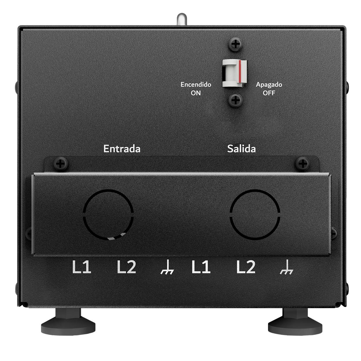 Regulador de Voltaje COMPLET X-POWER 2500 VA/2500W - Supresor de Picos 504J con 2 Contactos - Soporta Carga Pesada - Potencia Extrema