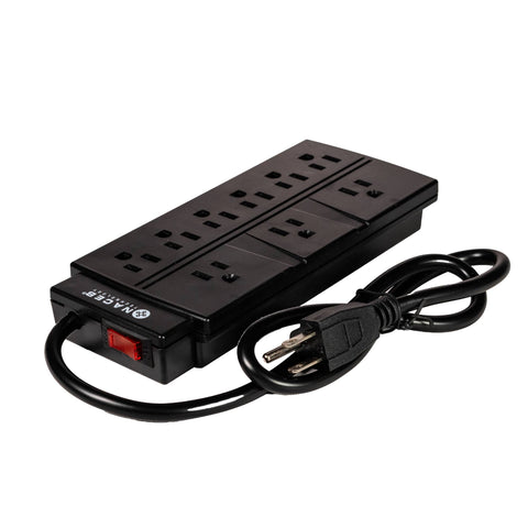 Barra Multicontacto Naceb NA-0707 | 9 Entradas de Alimentación | Protección Eléctrica para Múltiples Equipos
