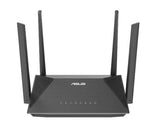 Router ASUS Gigabit Ethernet de Banda Dual RT-AX52 AX1800 con AiMesh - Inalámbrico, 1201 Mbit/s, 4x RJ-45, 2.4/5GHz, con 4 Antenas Externas.