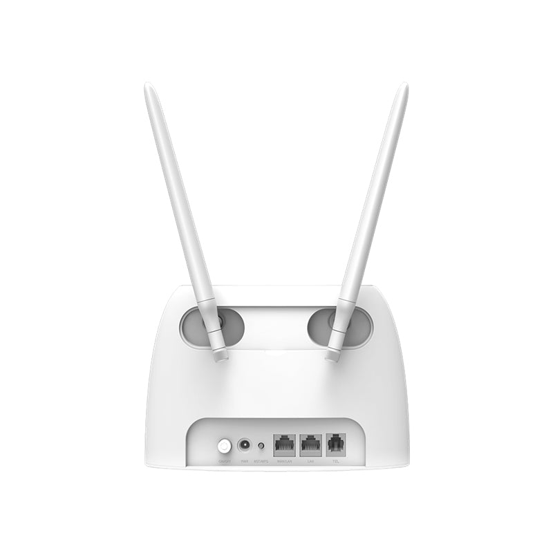 Router TENDA 4G06 Blanco - Compartición de Red Celular 4G con Ranura SIM - Internet en Cualquier Lugar - Conectividad Total