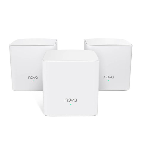 Sistema Router Mesh TENDA MW5G (3-Pack) - Red Wi-Fi AC1200 de Máximo Alcance - Elimina Zonas sin Señal - Cobertura Total