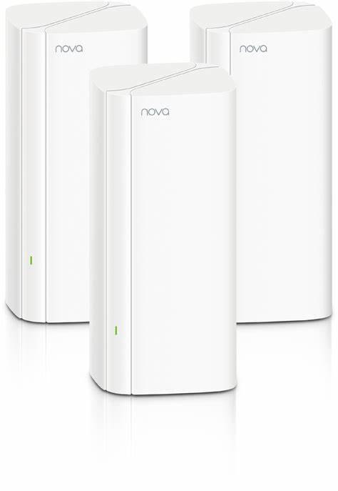 Router Mesh TENDA MX12 Wi-Fi 6 - Procesador Broadcom Quadcore con Velocidad 3000 Mbps - Conexión Multidispositivo Estable - Rendimiento Supremo