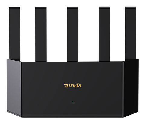 Router TENDA TE3L Negro - 5 Puertos con Antenas Externas - Señal Estable y Cobertura Ampliada - Conexión Económica