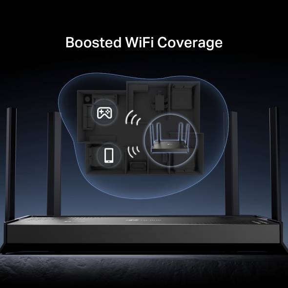 Router Wi-Fi 7 de Doble Banda TP-LINK BE3600 (Archer BE220) - Conectividad del Futuro con Gran Cobertura - Streaming 4K/8K Fluido - Velocidad Extrema