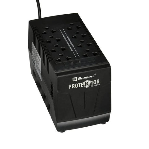 Regulador Koblenz RS-1410, 700W, 1410VA, Salida 108-132V, 8 Contactos