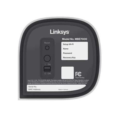 Router Linksys Veloppro 7 TriBanda More 10Gb Cognitive Mesh 1Pk Mbe7001