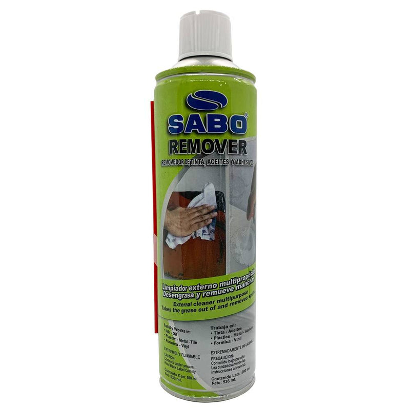 REMOVEDOR DE TINTAS Y MANCHAS SABO 590 ML -