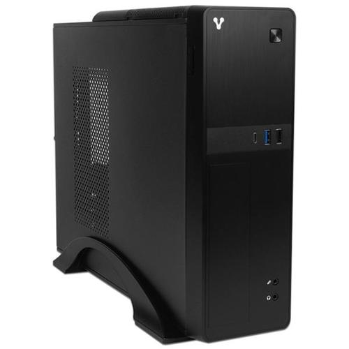 Computadora  Desktop Vorago Slimbay 5 Intel Core I5 14400, Ram 16Gb 500Gb M.2, Sin Dvd,  Windows 11 Pro -  (Sb5 I5 14400-10-17)