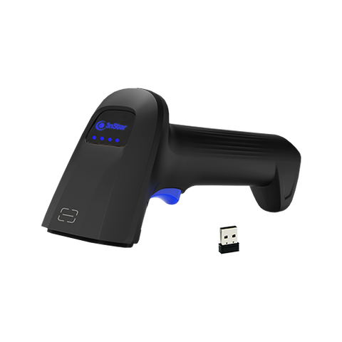 Escáner Inalámbrico 2D 3Nstar Con Base, Bluetooth, Batería Recargable, Negro Sc415Bt.