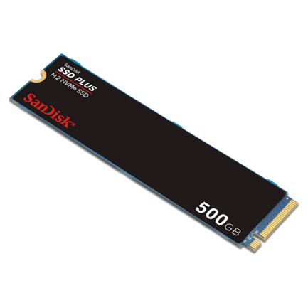 Unidad Ssd Sandisk Plus Nvme M.2 500Gb Pcie 3.0 (Sdssda3N-500G-G26)