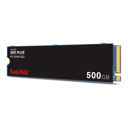 Unidad Ssd Sandisk Plus Nvme M.2 500Gb Pcie 3.0 (Sdssda3N-500G-G26)