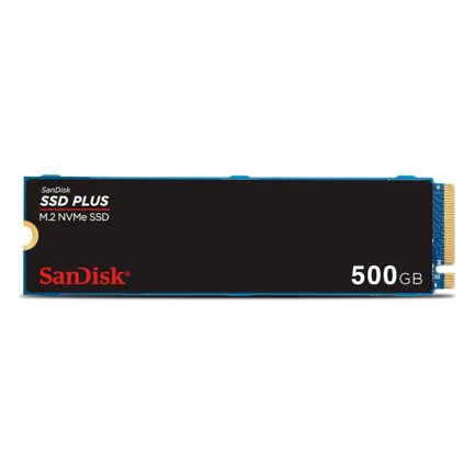 Unidad Ssd Sandisk Plus Nvme M.2 500Gb Pcie 3.0 (Sdssda3N-500G-G26)