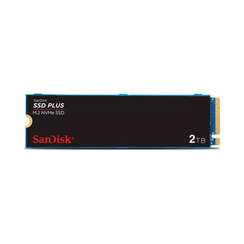 Unidad Ssd Sandisk Plus Nvme M.2 2Tb Pcie 3.0 (SDSSDA3N-2T00-G26)