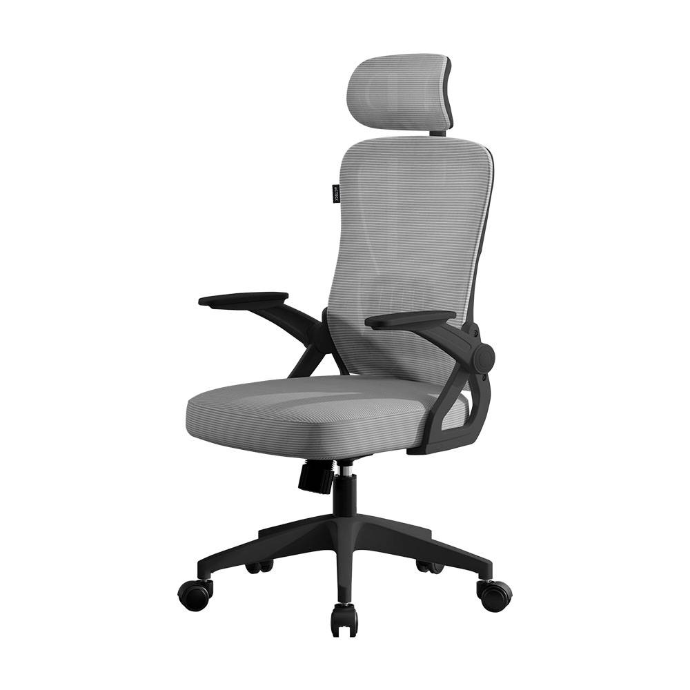 Silla de Oficina Ergonómica Acteck Flux Core EC303HR - Soporte Lumbar y Reposacabezas - Postura Perfecta Elite Series - Nuevo