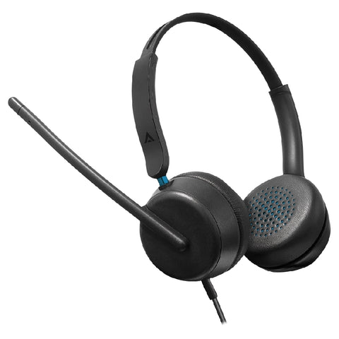 Audífonos Alámbricos USB Acteck Active Pro HC565 con Cancelación de Audio para Home Office - Ergonómico y Confiable