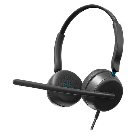 Audífonos Alámbricos USB Acteck Active Pro HC565 con Cancelación de Audio para Home Office - Ergonómico y Confiable