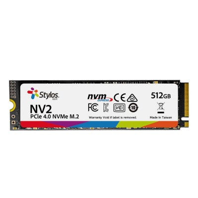 Unidad Ssd Stylos M2.0 Nvme 512Gb Pcie 4.0 250 (STMSSDM21B)