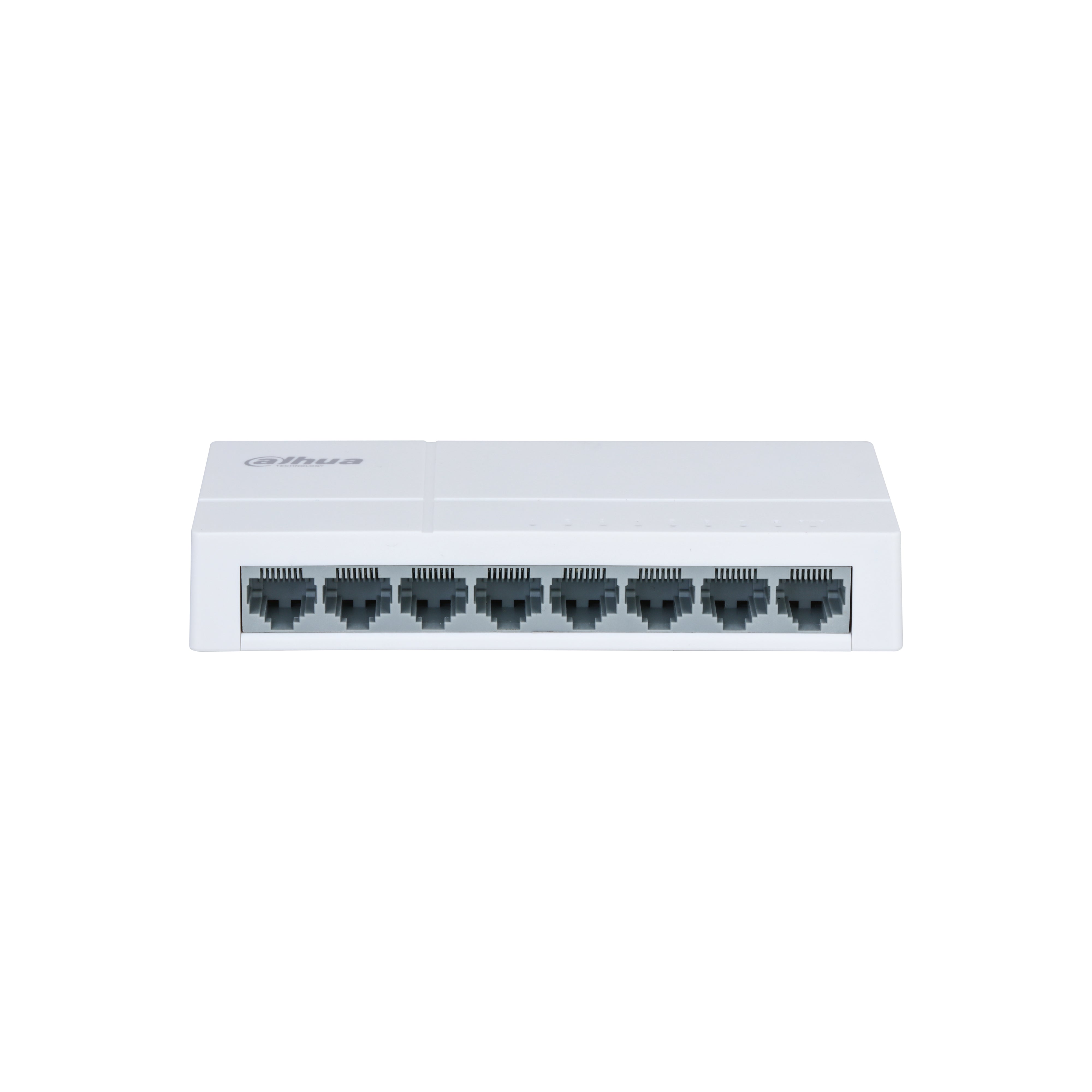 DH-PFS3008-8ET-L Switch para Escritorio 8 Puertos Fast Ethernet - 10/100, Capa 2, switching 1.6 Gbps, Velocidad de Reenvio de Paquetes 1.19 Mbps NB