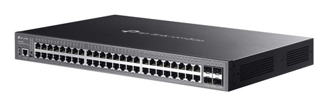 Switch Administrable Lite L3 Gigabit TP-LINK SG5452XMPP - 48 Puertos RJ45 (8 PoE++, 40 PoE+) y 4 SFP+ 10G - Infraestructura de Red Avanzada - Máxima Potencia