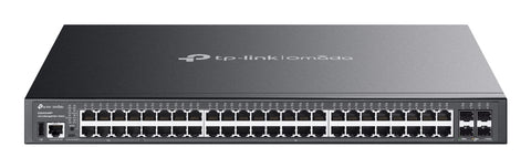 Switch Administrable Lite L3 Gigabit TP-LINK SG5452XMPP - 48 Puertos RJ45 (8 PoE++, 40 PoE+) y 4 SFP+ 10G - Infraestructura de Red Avanzada - Máxima Potencia