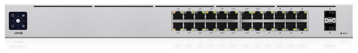Switch UBIQUITI UniFi USW-24-POE GE - 24 Puertos con Alimentación PoE Administrable - Gestión de Red Centralizada - Infraestructura Avanzada
