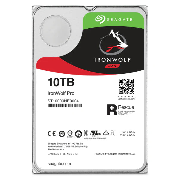 Seagate Disco Duro Int 10Tb 3.5 7200Rpm Ironwolf Pro (St10000Nt001)